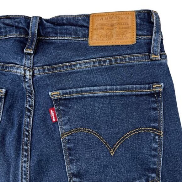 Levi's 721 High Rise Skinny Jean Size 27 - Picture 6 of 7